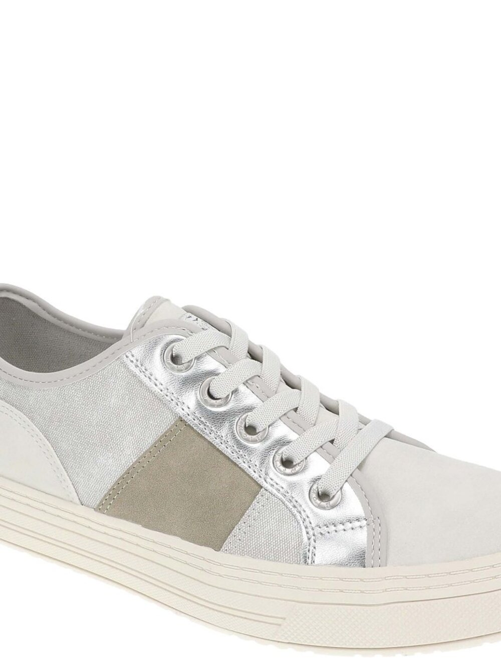 Blowfish  Malibu Super Smile Sneaker, Low Top, Silver,  Women Size 8.5    NIB